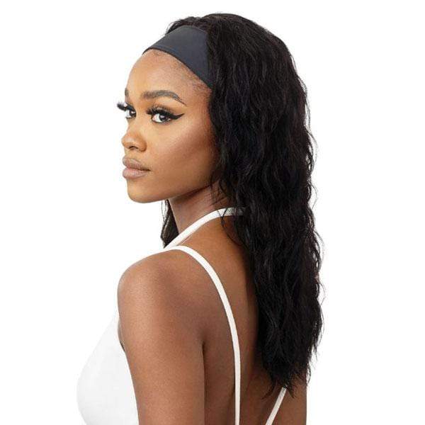 Outre 100% Human Hair WET & WAVY Headband Wig - LOOSE BODY 20" - Image 2