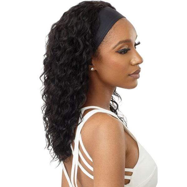 Outre 100% Human Hair WET & WAVY Headband Wig - LOOSE DEEP 20" - Image 2