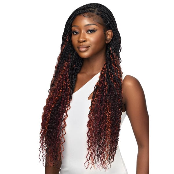 Outre 13x4 HD Pre-Braided Lace Front Wig - BOHO BOX BRAID 30" - Image 3