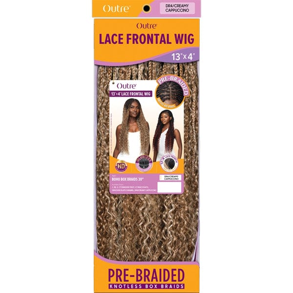 Outre 13x4 HD Pre-Braided Lace Front Wig - BOHO BOX BRAID 30" - Image 6