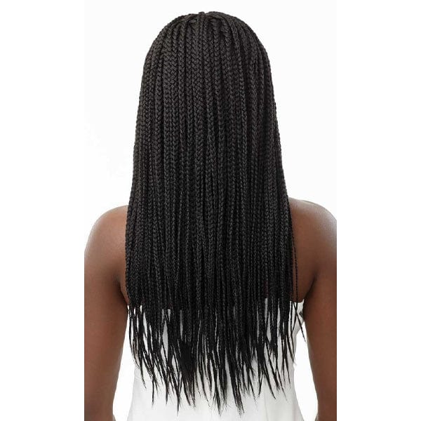Outre 13x4 HD Pre-Braided Lace Front Wig - KNOTLESS SQUARE PART BRAIDS 26" - Image 4