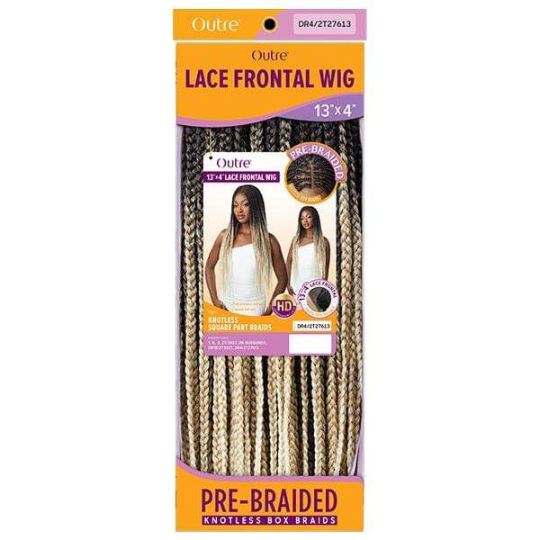 Outre 13x4 HD Pre-Braided Lace Front Wig - KNOTLESS SQUARE PART BRAIDS - Image 6