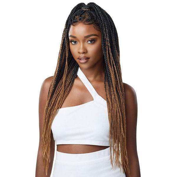 Outre 13x4 HD Pre-Braided Lace Front Wig - KNOTLESS TRIANGLE PART BRAIDS - Image 3