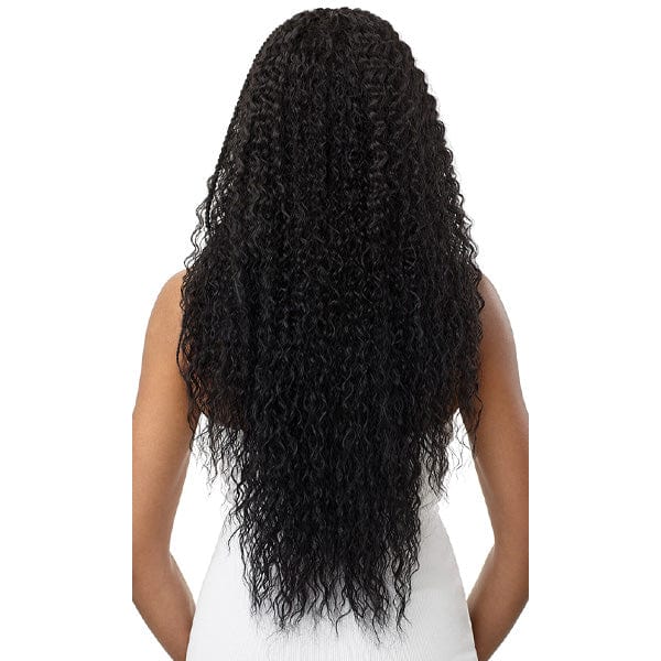 Outre 13x4 HD Pre-Braided Lace Front Wig - STITCH BRAID RIPPLE WAVE 30" - Image 4