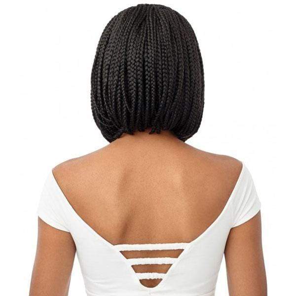 Outre 4x4 HD Pre-Braided Lace Front Wig - BOX BRAID BOB 12" - Image 4
