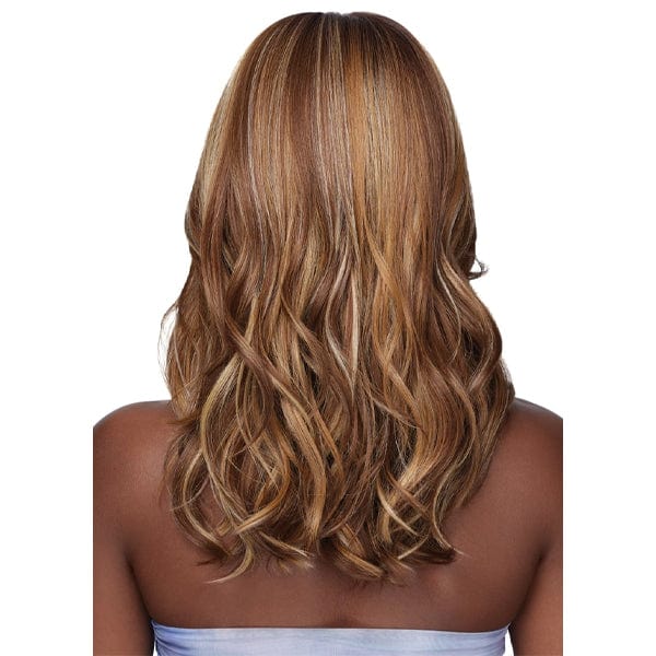 Outre Airtied Human Hair Blend Glueless 13X6 HD Lace Front Wig - HHB LOOSE BODY WAVE 18" - Image 3