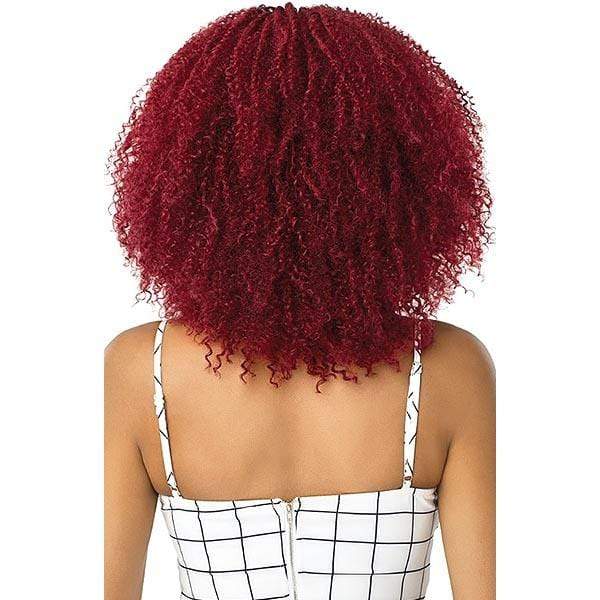 Outre Big Beautiful Hair Synthetic Lace Front Wig - 4B CROWN CURLS - Image 3