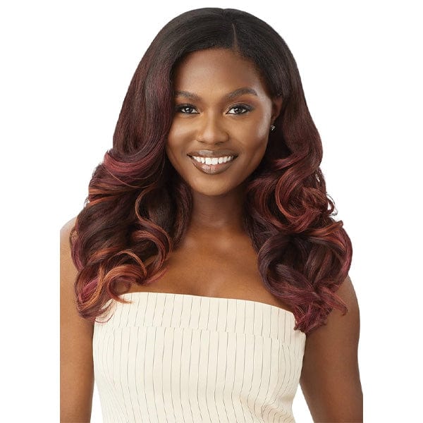 Outre Big Beautiful HH Blend Leave Out U Part Wig - DOMINICAN BODY CURL 20" - Image 2