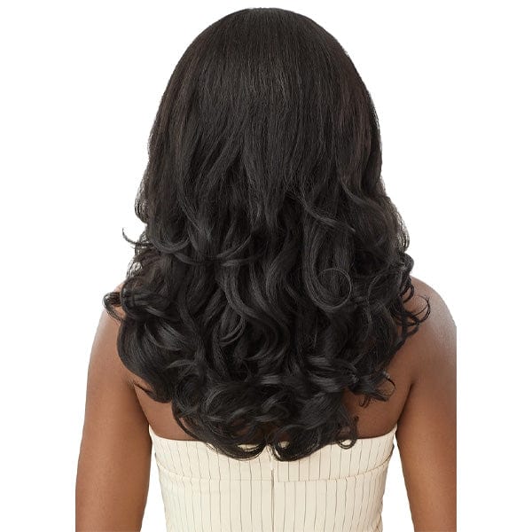 Outre Big Beautiful HH Blend Leave Out U Part Wig - DOMINICAN BODY CURL 20" - Image 4