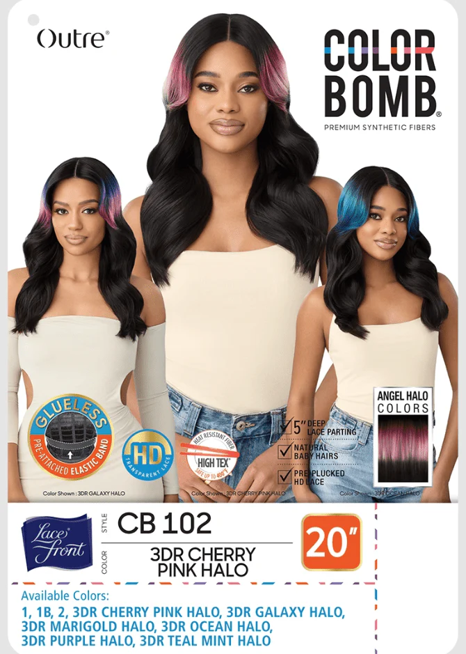 Outre Color Bomb Lace Front Wig - CB 102 - Image 9