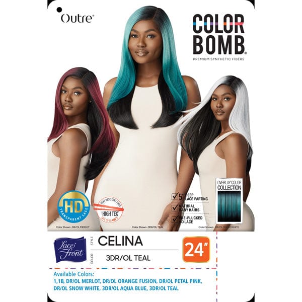 Outre Color Bomb Lace Front Wig - CELINA - Image 11