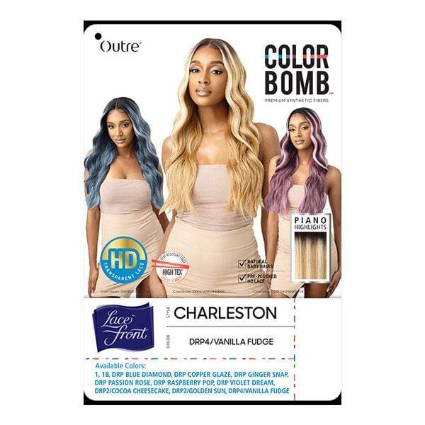 Outre Color Bomb Lace Front Wig - CHARLESTON - Image 12