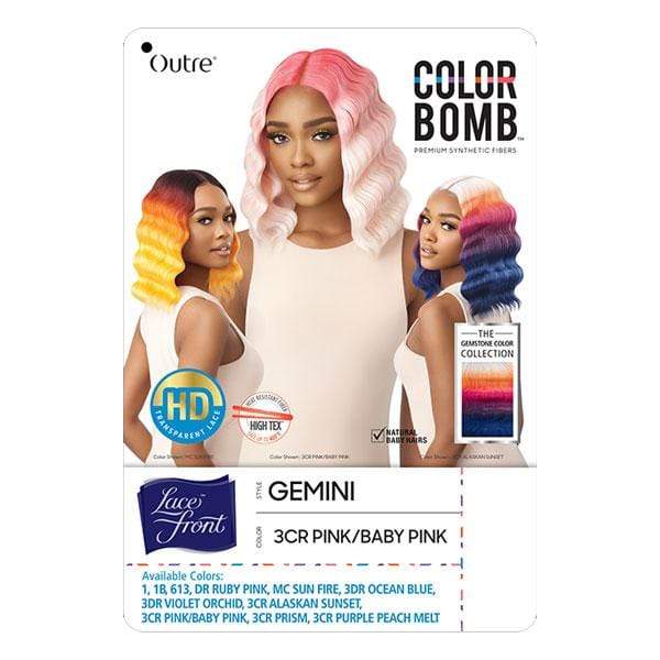 Outre Color Bomb Lace Front Wig - GEMINI - Image 13