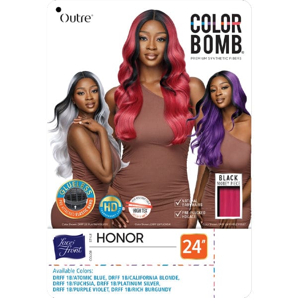 Outre Color Bomb Lace Front Wig - HONOR - Image 9