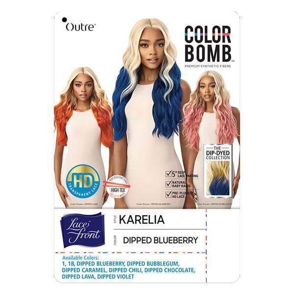 Outre Color Bomb Lace Front Wig - KARELIA - Image 11