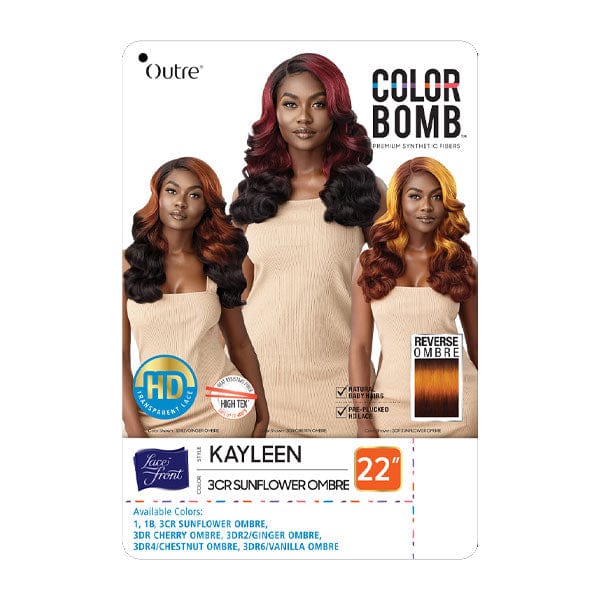 Outre Color Bomb Lace Front Wig - KAYLEEN - Image 8