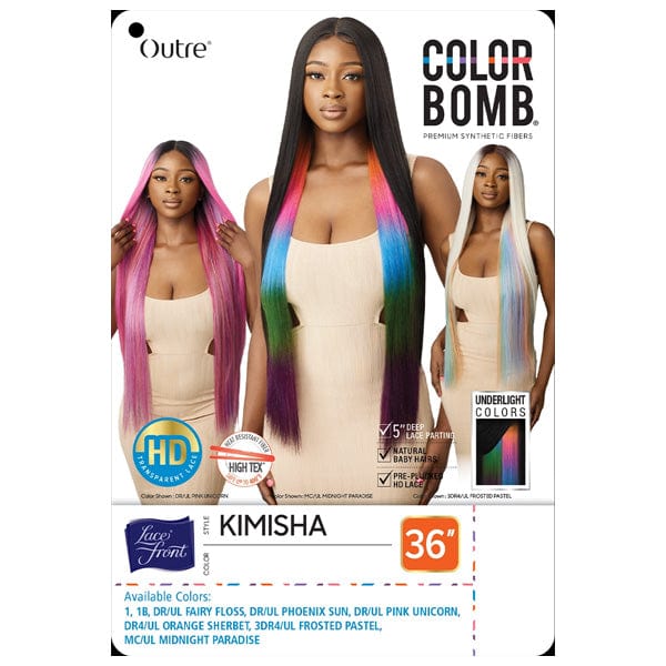 Outre Color Bomb Lace Front Wig - KIMISHA - Image 10