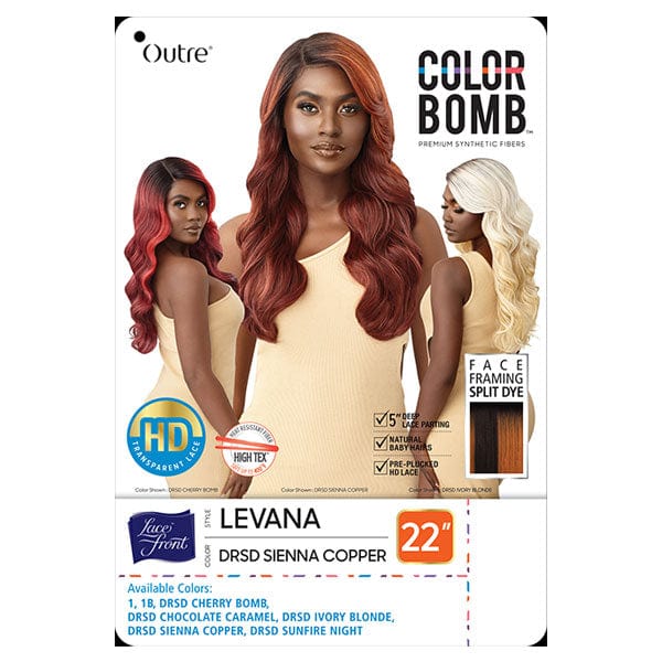 Outre Color Bomb Lace Front Wig - LEVANA - Image 8