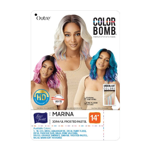 Outre Color Bomb Lace Front Wig - MARINA - Image 11