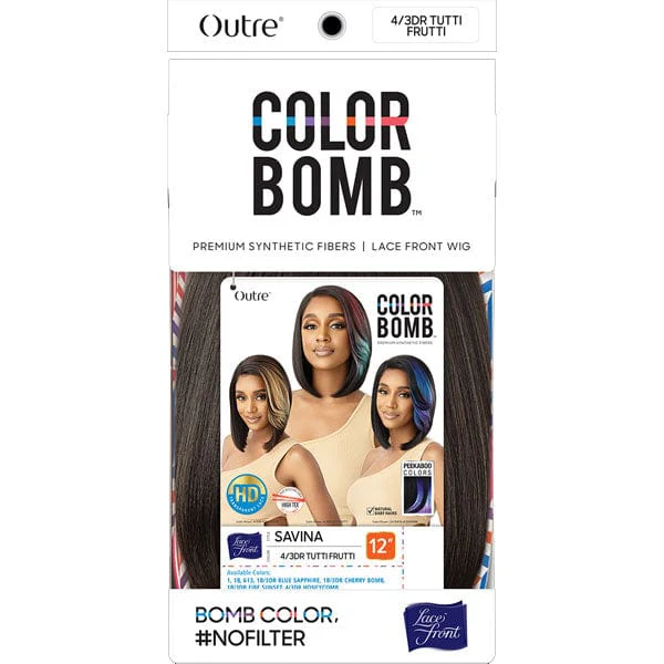 Outre Color Bomb Lace Front Wig - SAVINA - Image 8