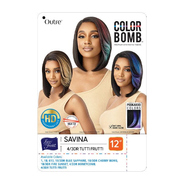 Outre Color Bomb Lace Front Wig - SAVINA - Image 9