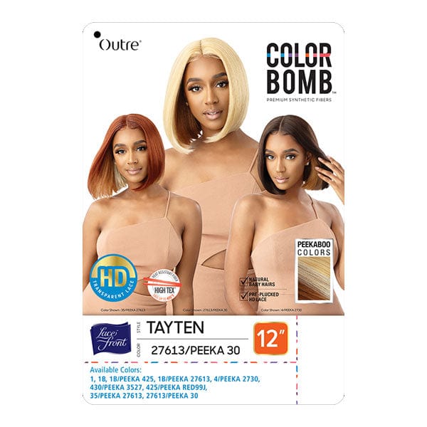 Outre Color Bomb Lace Front Wig - TAYTEN - Image 10