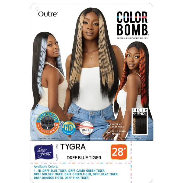 Outre Color Bomb Lace Front Wig - TYGRA - Image 10