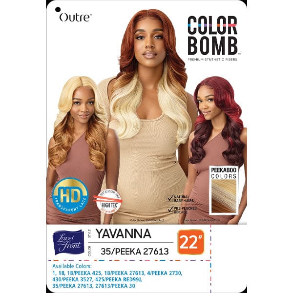 Outre Color Bomb Lace Front Wig - YAVANNA - Image 11