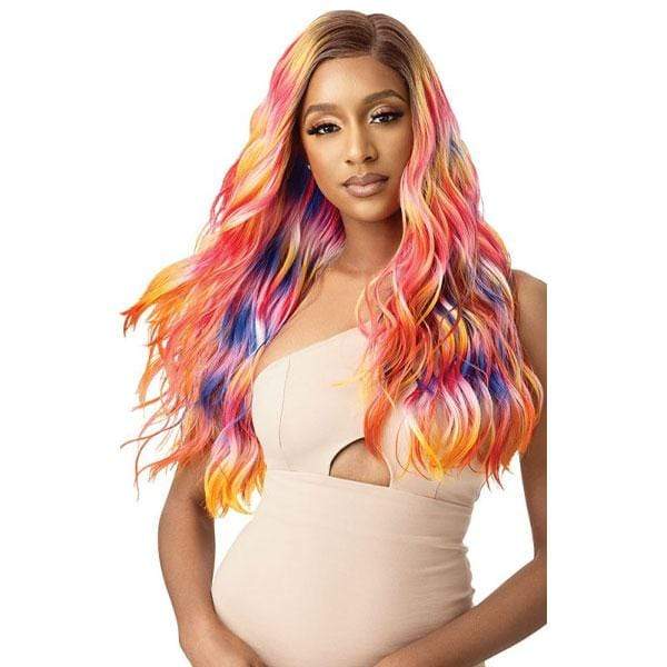 Outre Color Bomb Lace Front Wig - ZAHARA - Image 9