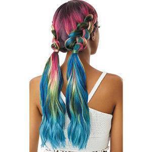 Outre Color Bomb Synthetic Swiss Lace Front Wig - FANTASIA - Image 16