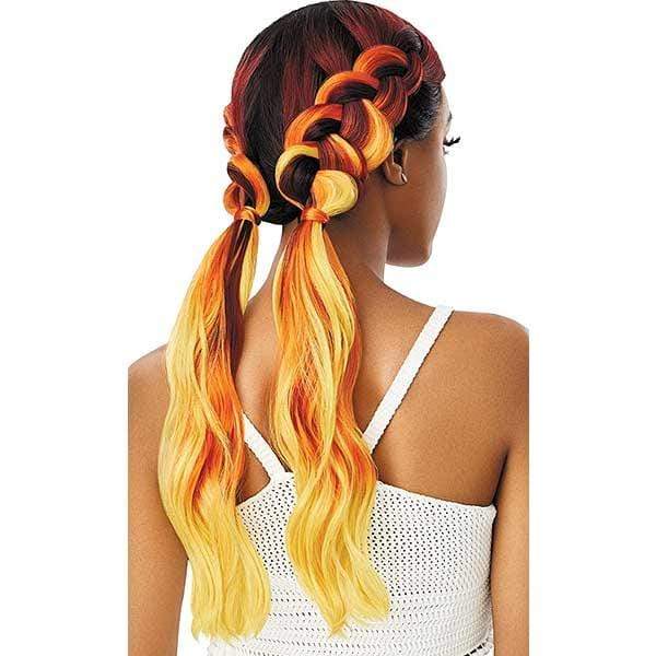 Outre Color Bomb Synthetic Swiss Lace Front Wig - FANTASIA - Image 6