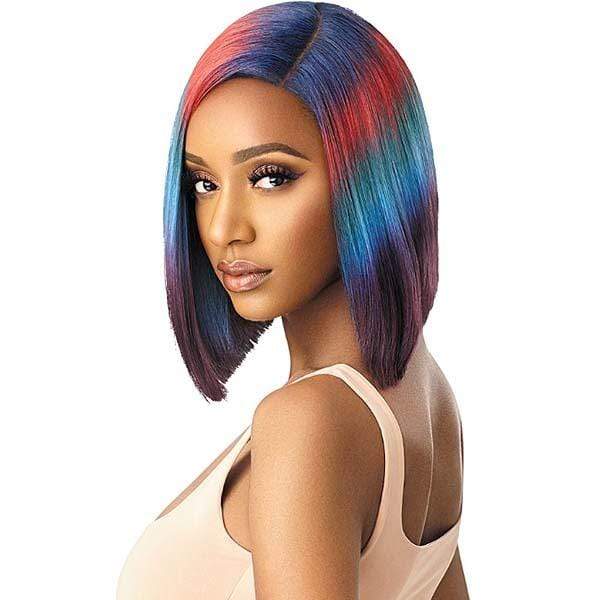 Outre Color Bomb Synthetic Swiss Lace Front Wig - KIELY - Image 13