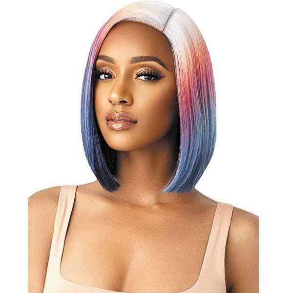 Outre Color Bomb Synthetic Swiss Lace Front Wig - KIELY - Image 2