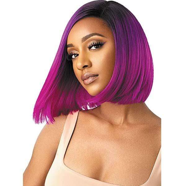 Outre Color Bomb Synthetic Swiss Lace Front Wig - KIELY - Image 7