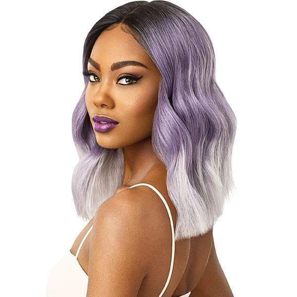 Outre Color Bomb Synthetic Swiss Lace Front Wig - NAHLA - Clearance - Image 2