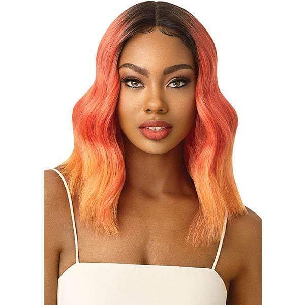 Outre Color Bomb Synthetic Swiss Lace Front Wig - NAHLA - Clearance - Image 3