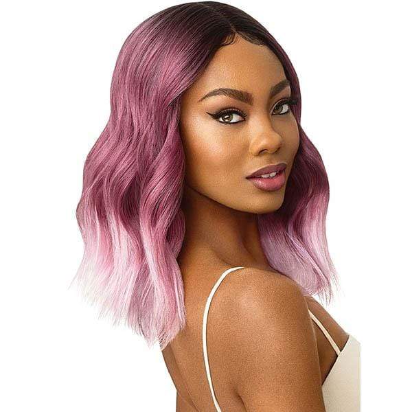 Outre Color Bomb Synthetic Swiss Lace Front Wig - NAHLA - Clearance - Image 4
