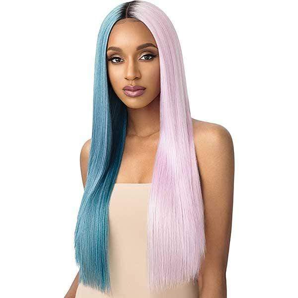 Outre Color Bomb Synthetic Swiss Lace Front Wig - SEDIYAH - Image 8