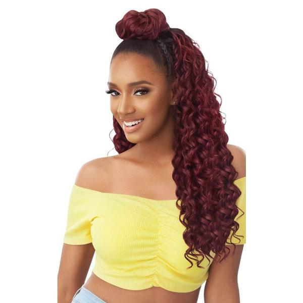Outre Converti Cap + Bang Synthetic Hair Wig - LOVED ONE + BANG - Image 3