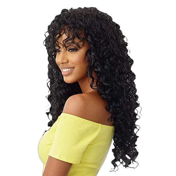 Outre Converti Cap + Bang Synthetic Hair Wig - LOVED ONE + BANG - Image 5