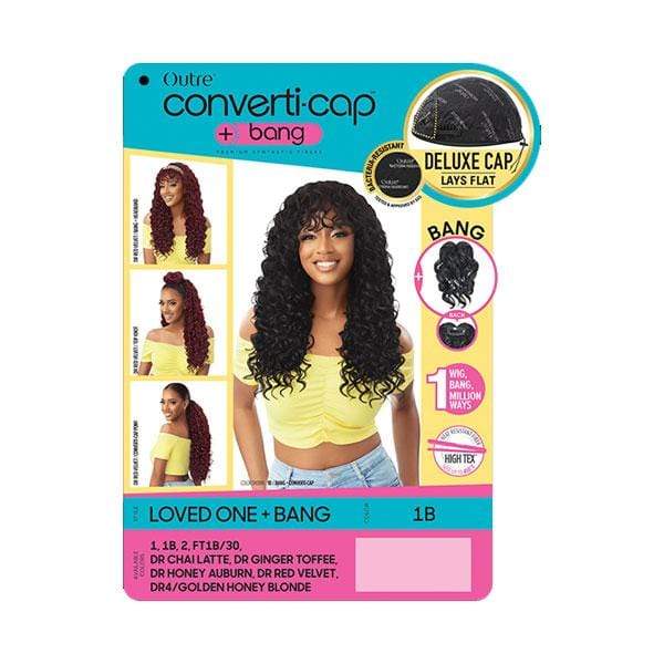 Outre Converti Cap + Bang Synthetic Hair Wig - LOVED ONE + BANG - Image 8