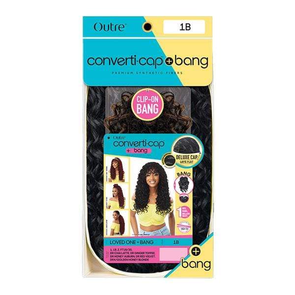 Outre Converti Cap + Bang Synthetic Hair Wig - LOVED ONE + BANG - Image 9