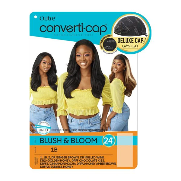 Outre Converti Cap Synthetic Hair Wig - BLUSH & BLOOM - Image 9