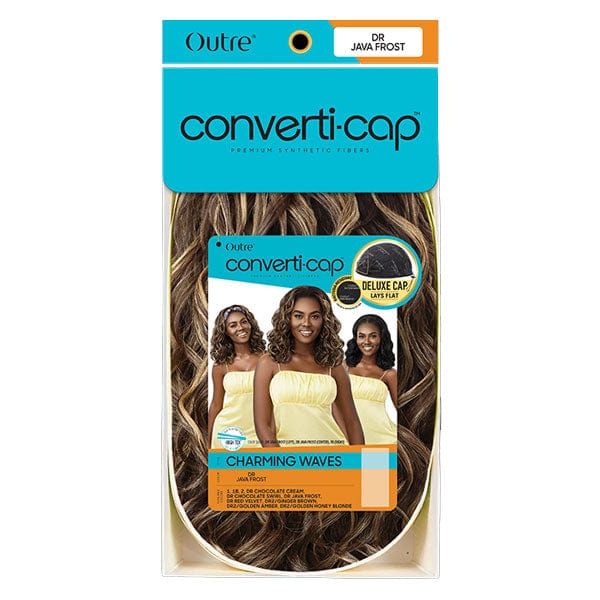 Outre Converti Cap Synthetic Hair Wig - CHARMING WAVES - Image 8