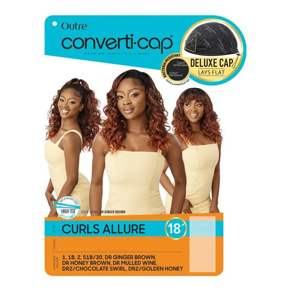 Outre Converti Cap Synthetic Hair Wig - CURLS ALLURE - Image 8
