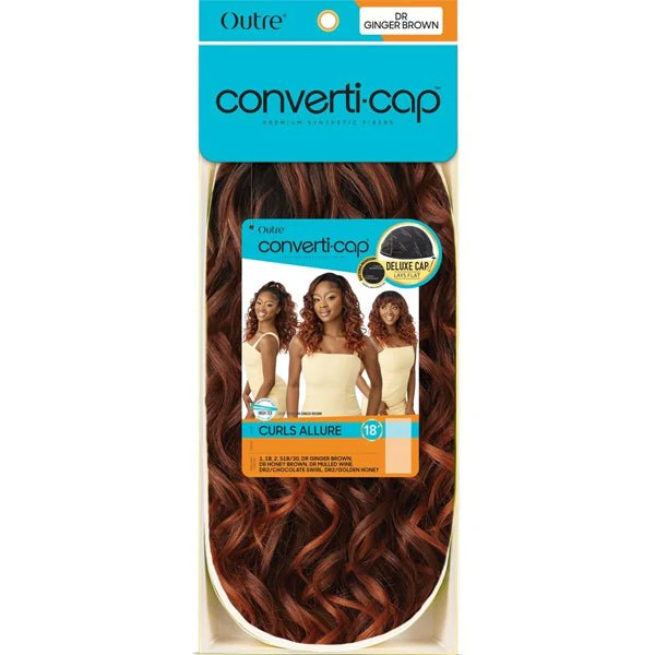 Outre Converti Cap Synthetic Hair Wig - CURLS ALLURE - Image 9