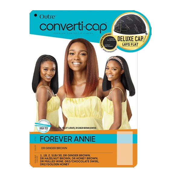 Outre Converti Cap Synthetic Hair Wig - FOREVER ANNIE - Image 8