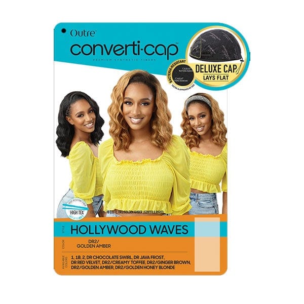 Outre Converti Cap Synthetic Hair Wig - HOLLYWOOD WAVES - Image 8