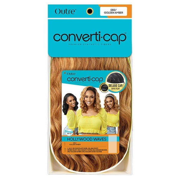 Outre Converti Cap Synthetic Hair Wig - HOLLYWOOD WAVES - Image 9
