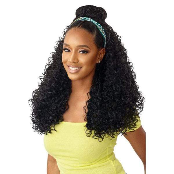 Outre Converti Cap Synthetic Hair Wig - HONEY BUNCHES - Image 4